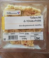 Mängden socker i Taboulé Oriental