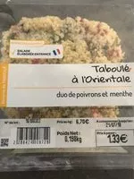 Mängden socker i Taboulé à l'orientale