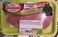Mängden socker i Escalope de veau extra fine