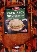 Mängden socker i Zack-Zack Minutensteak