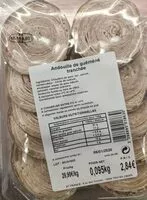 Mängden socker i Andouille de guéméné tranchée