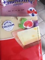 Mängden socker i Emmental francais