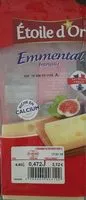 Mängden socker i Emmental francais