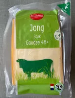 Mängden socker i Goudse kaas, jong 48+