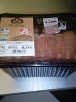 Mängden socker i Rôti de porc