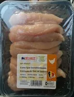 Mängden socker i Emincés de filet de poitrine de Poulet