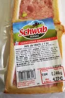 Mängden socker i Pâté en croûte 2 T SV