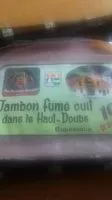 Mängden socker i Jambon fumé cuit dans le haut doubs