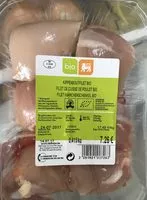 Mängden socker i File de cuisse de poulet bio