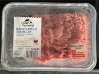 Mängden socker i Hackfleisch Gemischt