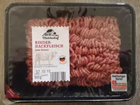 Mängden socker i Rinderhackfleisch