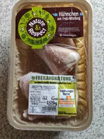 Mängden socker i Hähnchen aus Freilandhaltung