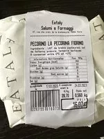 Mängden socker i pecorino la pecorina