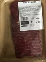 Mängden socker i Viande des grisons