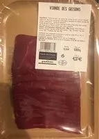 Mängden socker i Viande des grisons