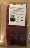 Mängden socker i Viande des grisons