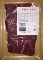 Mängden socker i Viande des grisons