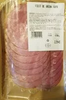 Mängden socker i Filet de Bacon fumé