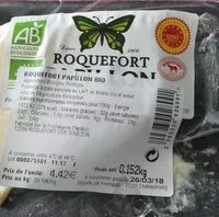 Mängden socker i Roquefort papillon