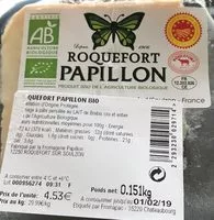 Mängden socker i Roquefort bio