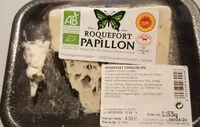 Mängden socker i Roquefort papillon bio