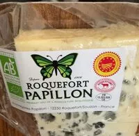 Mängden socker i Roquefort papillon bio