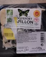 Mängden socker i Roquefort papillon bio