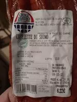 Mängden socker i Coppiette di suino