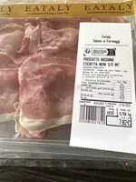 Mängden socker i prosciutto bassano etichetta nera