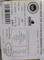 Mängden socker i comte