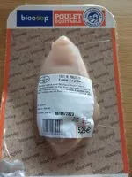 Mängden socker i Filet de poulet