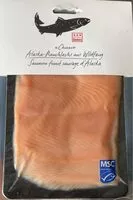 Mängden socker i Saumon fumé sauvage d’Alaska