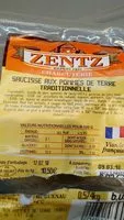 Mängden socker i Saucisses aux pommes de terre