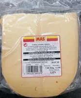 Mängden socker i Queso gouda tierno
