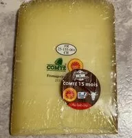 Mängden socker i Comté 15 mois