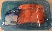 Mängden socker i Escalopines de salmón
