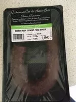 Mängden socker i Boudin noir oignons mini brasse