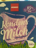 Mängden socker i Kondensmilch wärmebehandelt, 10% Fett