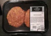 Mängden socker i Pavé de veau Milanaise