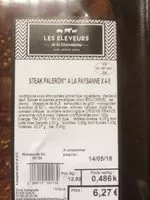 Mängden socker i Steak paleron a la paysanne
