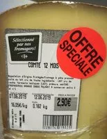 Mängden socker i Comte 12 mois