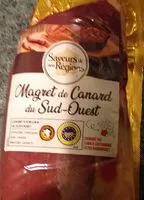 Mängden socker i Magret de canard