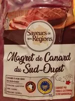 Mängden socker i Magret de canard du Sud Ouest