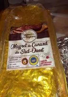 Mängden socker i Magret de canard sud ouest