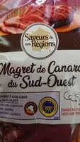 Mängden socker i Magret de canard du sud ouest