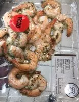 Mängden socker i Queue de crevettes decortiquées cuites