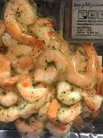Mängden socker i Queues de crevettes decortiquées aux herbes