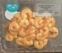 Mängden socker i Queues de crevettes décortiquées