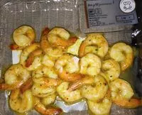 Mängden socker i Queues de crevettes décortiquées cuites au curry