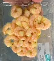 Mängden socker i Queues de crevettes cuites au curey